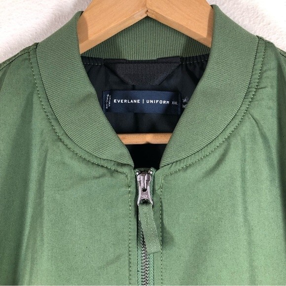 Everlane Uniform The Bomber Jacket Green Men’s XXL - Picture 2 of 9